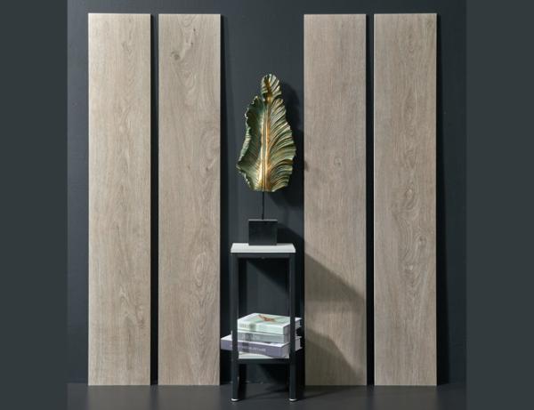Buy cheap ISO9001 Rectified Edge Matte Grey Porcelain Tile Wood Gray 60Boxes/Plt from wholesalers