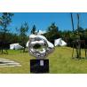 Buy cheap Outdoor Abstract Stainless Steel Sculpture And Statues Garden Ornaments from wholesalers