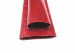 Industrial Pump Water Hose , Durable Blue Layflat Hose With Connectors /