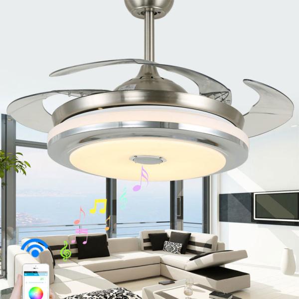Buy cheap Vintage Home Ceiling Fans Customized Size Modern Flush Mount Ceiling Fan With Light from wholesalers
