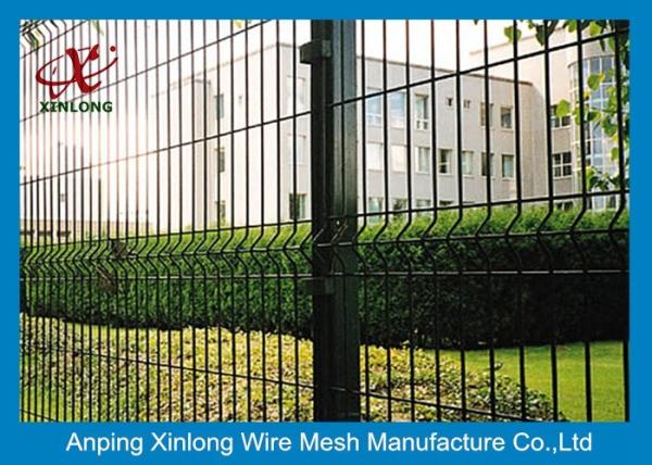 Buy cheap Europe Style Wire Netting Fence / Vinyl Coated Wire Mesh For Highway from wholesalers