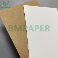 Buy cheap 360gr 365gr White Face Kraft Reverse Food Grade Packaging Paperboard 31" 43" product