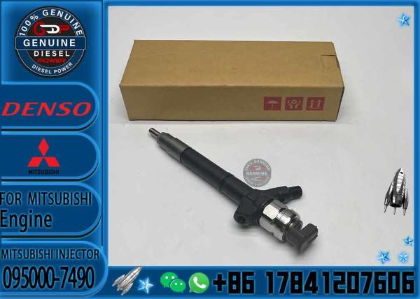 Buy cheap Good quality 1465A257 Common Rail Injector 095000-9560 095000-7490 For Mitsubishi L200 DLLA155P1030 4D56 Diesel Fuel Inj from wholesalers