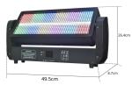 BR-864 RGB 8+8 RGB Moving Head Led Strobe Light Factory