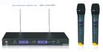 Buy cheap LS-5100 two-handheld VHF wireless microphone with LCD display from wholesalers