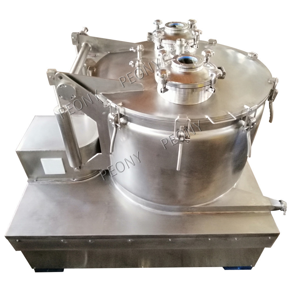 Low Temperature Basket Centrifuge Alcohol Cannabis Extraction High Performance