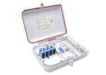 PC ABS Material Fiber Optic Distribution Box 16 Core FTTx Outdoor Wall Mounted
