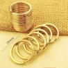 Buy cheap Zinc Alloy Gold Plated Key Rings Holder Anti Corrosion Antirust ISO9001 from wholesalers