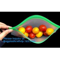 Buy cheap Biodegradable Plastic Frosted Peva Zipper Bags,Durable Environmentally Friendly product