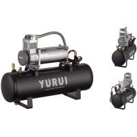 Buy cheap 2.5 Gallon 12V Portable Compressed Air Tank IP67 with Steel / Chrome product