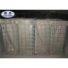Buy cheap Brown Galfan Coated Defensive Barrier / Flood Bastion Barrier System from wholesalers