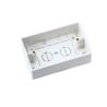 Buy cheap Professional 120 Type Network Cable Faceplate 1 Port Surface Mount Box White / Ivory from wholesalers