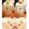 Buy cheap 80cm Round cotton crochet tablecloth, Tablemat, Corcheted Lace Table linen, Tablecloth from wholesalers