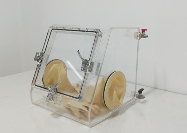 Buy cheap Isolated Glove Box Laboratory Equipment Full View , Tabletop Small Glove Box from wholesalers