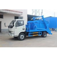 Buy cheap Mobile Dongfeng 4 Cbm Waste Removal Trucks 6 Wheel With Hydraulic Control product