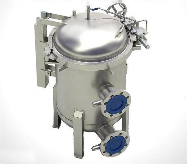 Buy cheap Stainless Steel Food Grade Bag Filter Housing Apply to a Strainer 2 Filter Bags from wholesalers