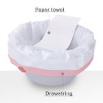 Buy cheap Portable Commode Liners Toilet Bags Lavender Scented Commode Bags Disposable from wholesalers