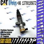 USA genuine C9 Common Rail Injector 254-4339 10R7222 387-9433 382-2574 387-9433