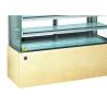 Buy cheap Marble Base Tempered Glass 490W Cake Display Fridge from wholesalers