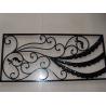 Buy cheap Customized Black Zinc Steel Metal Garrison Fence Panels Maintenance Free from wholesalers