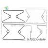 Buy cheap Butterfly Shaped Spring Mattress Hardware , Carbon Steel Mattress Edge Guard from wholesalers