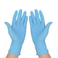 Buy cheap 510K 3.0 Mil Powder Free Protective Nitrile Gloves Disposable product