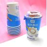 Buy cheap Food Grade Paper Frozen Yogurt Cups 3oz 4oz 70mm Top Dia 100mm Cover SGS from wholesalers