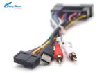 Car Stereo Radio Automotive Wiring Harness Plug Cable RCA USB2.0 Plug Connector