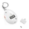 Buy cheap 125 DB LED Personal Keychain Alarm Egg Shape LR44*3pcs For Children from wholesalers