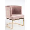 Buy cheap Modern style french wedding event furniture fabric stainless steel frame chair for sale from wholesalers