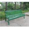 Buy cheap Cast Iron Outdoor Metal Benches Modern Style For Garden School from wholesalers