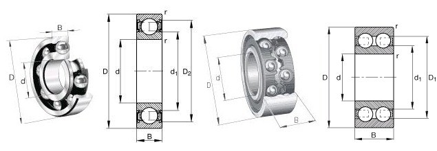 61904-2Z Deep Groove Bearing , Motorcycles Imperial Deep Groove Ball Bearings