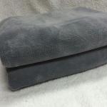 Solid Color 100% Polyester Coral Fleece Blanket King Size / Queen Size For