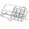Buy cheap Makeup Cosmetics Acrylic Organizer Box Lipstick Storage from wholesalers