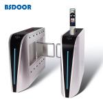 Swipe Card Electronic Single Lane Swing Barrier Turnstile Entry Systems