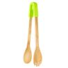 Buy cheap Meat BBQ Sustainable Wooden Tongs For Cooking Bread Custom Size Bamboo Salad Tongs from wholesalers