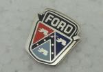 Die Stamped Hard Enamel Pin Ford Badges , Custom Trading Pins