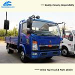 SINOTRUK Mini Trucks 6 Wheel 10 Tons HOWO Light Cargo Trucks
