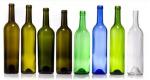 Industrial Beverage 750ml Clear Glass Wine Bottle with Aluminum Plastic PP