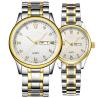 Buy cheap 5ATM Waterproof Couple Quartz Watch , Sandproof Diamond Couple Watches from wholesalers