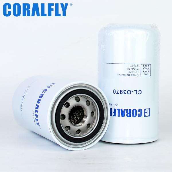 Buy cheap Coralfly Construction Machinery Oil Filter LF3970 P550428 B7177 For Fleetguard from wholesalers