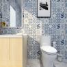 Buy cheap Waterproof Kitchen Decoration PVC Self Adhesive Wallpaper Tiles Decorative Film Wall Covering for Bathroom from wholesalers