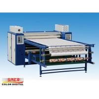 Buy cheap Large Format Calender Heat Press Machine 420mm Drum Diameter Oil Heating product
