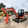 Buy cheap Japan Original U55 Used Kubota Excavators Kubota Excavator With Rubber Tires from wholesalers