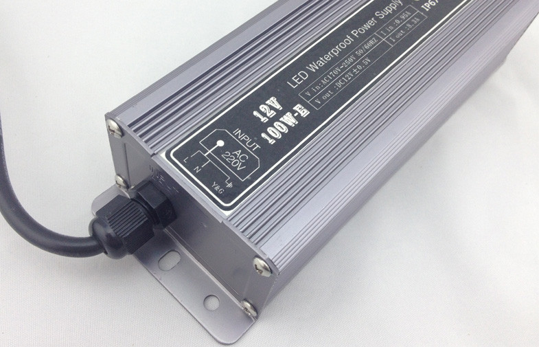 24V 10A 120W IP67 Waterproof Led Driver Transformer With CE ROHS