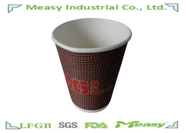 Buy cheap 10 Ounce 370ml Insulated Paper Cups for Tea or Coffee , Insulated Drinking Cups from wholesalers