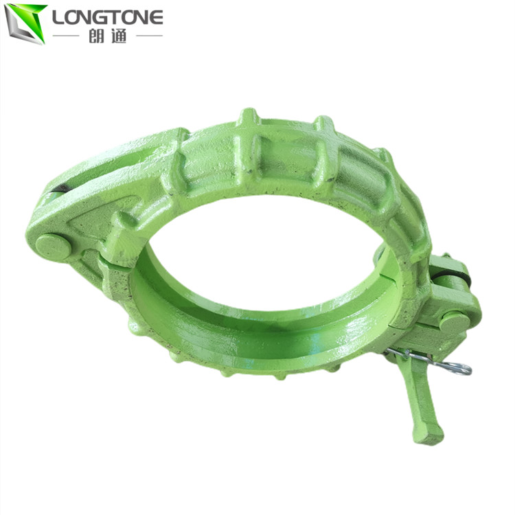 Concrete Pump DN125 5 Inch Heavy Duty Pipe Clamp Customized Size