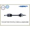 Buy cheap Left Side Axle Drive Shaft 43420-02380 Front Transmission Drive Shaft from wholesalers