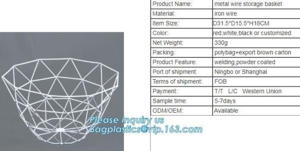 Buy cheap Home kitchen 3 tiers fruits vegetables storage metal wire hanging fruit Basket, Home storage modern design metal mesh we from wholesalers