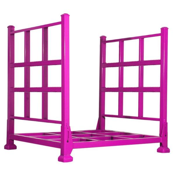 Buy cheap Purple Stackable Steel Stillages SGS Stacking Rack Heavy Duty from wholesalers